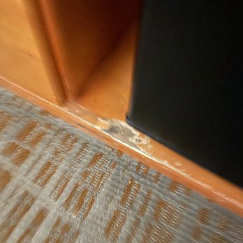 Holiday Inn The Lodge at Big Bear Lake - The type of damage we found throughout the room - Big Bear, CA