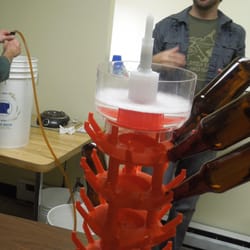 Brew & Wine Hobby - Rack used to drain off sanitized beer bottles