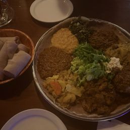 MEAT & VEGGIE  sampler for TWO with LITER of HONEY WINE