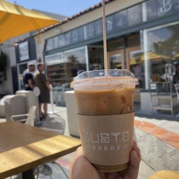 Gusto Bread - Horchata Cold Brew - Bakeries Near Me - Long Beach, California