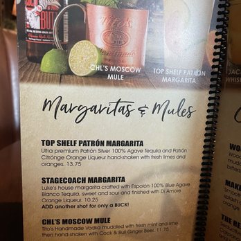 Cool Hand Luke's - Menu-bar margaritas - Steakhouses Near Me - Clovis, California Cool Hand Luke's - Menu-bar margaritas - Steakhouses Near Me - Clovis, California
