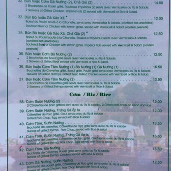 Pho Tay Ho - Menu - Vietnamese Near Me - Montreal, Quebec