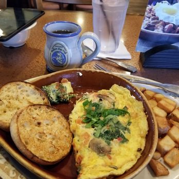 Another Broken Egg Cafe - Vegetarian Omellete! - Breakfast & Brunch Near Me - Dunwoody, Georgia