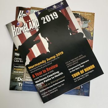 Replica Printing Services - We print San Diego's #1 Veterans' Magazine "Homeland". - Printing Services Near Me - San Diego, California