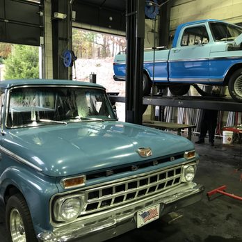 Randy's Auto Center - Own a classic car or truck--let us help keep it running in top shape. These two nice Ford F-100 pickups were in for repairs. - Auto Repair Near Me - Cumming, Georgia Randy's Auto Center - Own a classic car or truck--let us help keep it running in top shape. These two nice Ford F-100 pickups were in for repairs. - Auto Repair Near Me - Cumming, Georgia