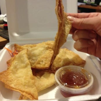 Greenview Thai - $8.50 for 'Crab Rangoon??' Where's the crab and cream cheese?? - Thai Near Me - Los Angeles, California