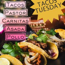 Tacos Tuesday March-April 2025
