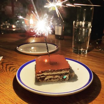 Mandolin Aegean Bistro - Chocolate Cake - Mediterranean Near Me - Miami, Florida