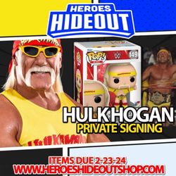 Heroes Hideout - Signing being pushed to February 2024. Almost a year later.