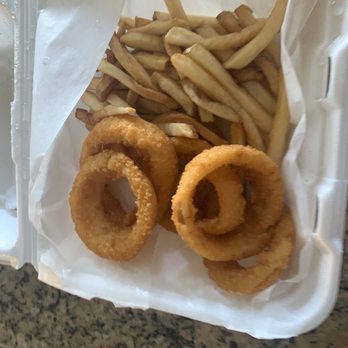 Beefy's On The Green - French fry/ rings mix - Salad Near Me - Spring Branch, Texas Beefy's On The Green - French fry/ rings mix - Salad Near Me - Spring Branch, Texas