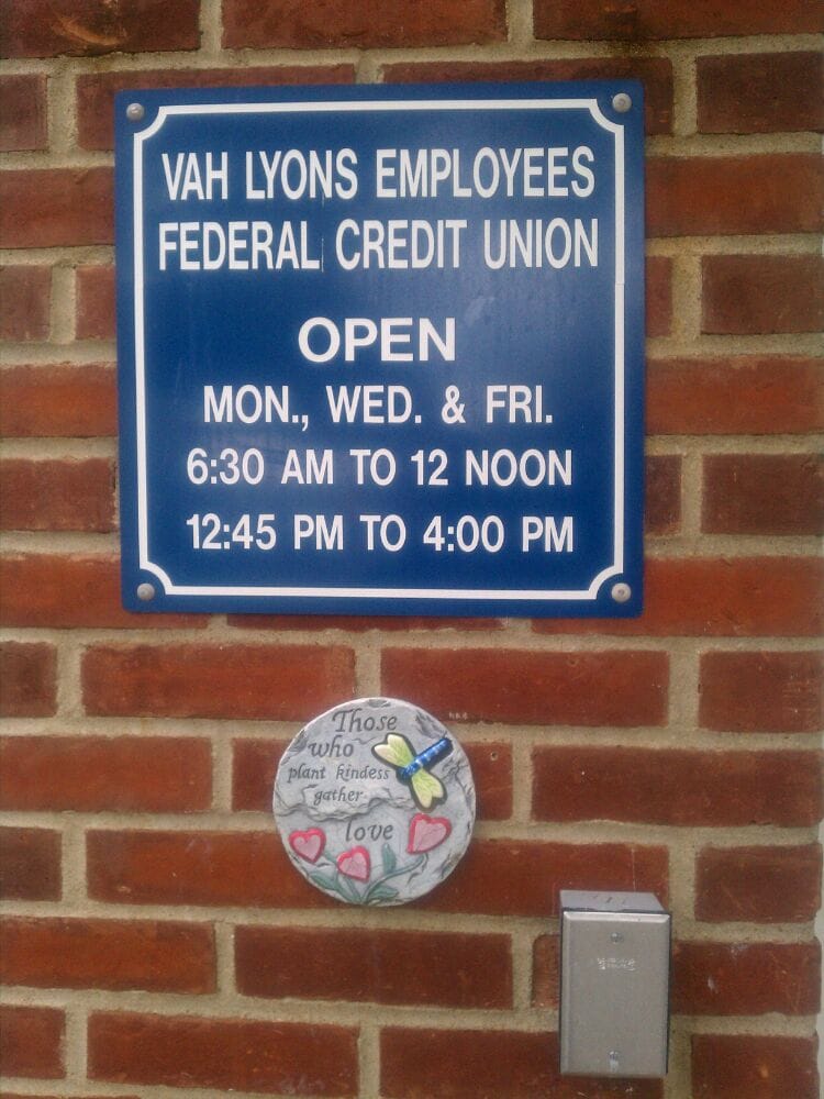 VAH LYONS EMPLOYEES FEDERAL CREDIT UNION Updated September 2024