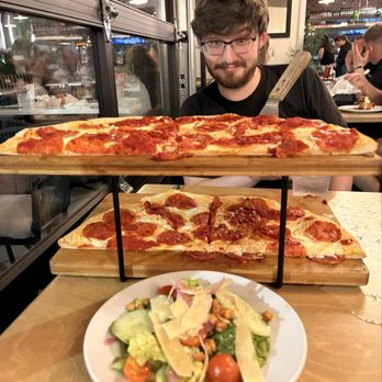 Crust Simply Italian - The Little Roni pizza. Amazing taste. Our favorite. House salad was delicious too. - Pizza Near Me - Peoria, Arizona Crust Simply Italian - The Little Roni pizza. Amazing taste. Our favorite. House salad was delicious too. - Pizza Near Me - Peoria, Arizona