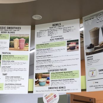 Juice It Up! - Bowl menu - Juice Bars & Smoothies Near Me - Pearland, Texas