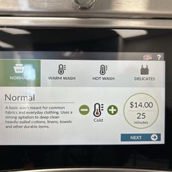 SupaWash Laundry Center - Payment screen