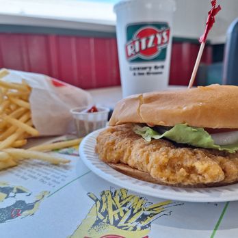 Ritzy's - Combo #2 Chicken Sandwich - CRISPY!!! - American Near Me - Owensboro, Kentucky