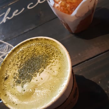 Bad Owl Coffee - Coconut muffin ans matcha latte. - Coffee & Tea Near Me - Henderson, Nevada