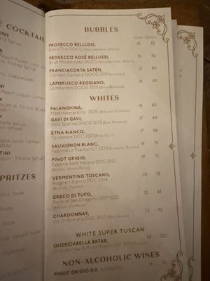 Menu photo 2 Sogno Toscano Santa Monica, CA