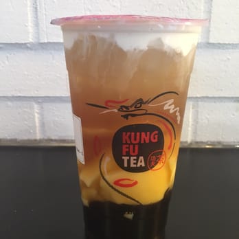 Kung Fu Tea - Winter melon milk cap with pudding. Delicious tapioca perfectly chewy great brown sugar flavor. So so good - Bubble Tea Near Me - Hoboken, New Jersey Kung Fu Tea - Winter melon milk cap with pudding. Delicious tapioca perfectly chewy great brown sugar flavor. So so good - Bubble Tea Near Me - Hoboken, New Jersey