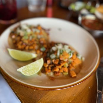 Chela Park Slope - Veggie Tacos (sweet potato) - Mexican Near Me - Brooklyn, New York