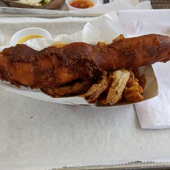 Big Ray's Fish Camp - Lobster Corn Dog - Seafood Near Me - Tampa, Florida Big Ray's Fish Camp - Lobster Corn Dog - Seafood Near Me - Tampa, Florida