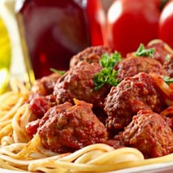 Enjoy Fresh - Gourmet Office Catering - Spaghetti and Meatballs