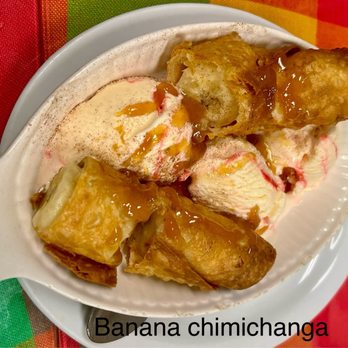 La Playita - Banana Chimichanga - Mexican Near Me - San Jose, California La Playita - Banana Chimichanga - Mexican Near Me - San Jose, California