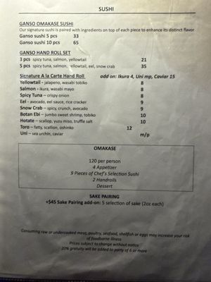 Ganso Ramen & Sushi by null