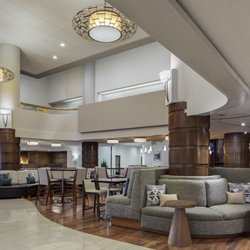 Find a refreshing retreat in our luxurious Great Room with comfortable modern furnishings.