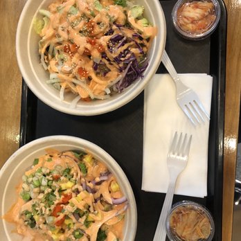 Poke Bunny - Hawaiian Classic Pok Bowl and spicy bowl - Poke Near Me - Columbus, Ohio Poke Bunny - Hawaiian Classic Pok Bowl and spicy bowl - Poke Near Me - Columbus, Ohio