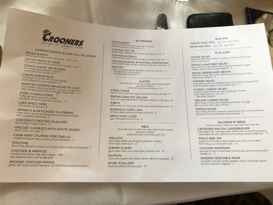 Menu photo 3 Crooners Supper Club Minneapolis, MN Menu photo 3 Crooners Supper Club Minneapolis, MN