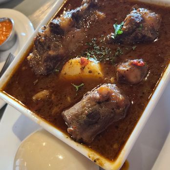 Calabash African Kitchen - Oxtail stew with fufu - African Near Me - Las Vegas, Nevada