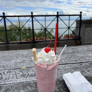 The Portland Malt Shoppe - Our shake with view - Ice Cream & Frozen Yogurt Near Me - Duluth, Minnesota