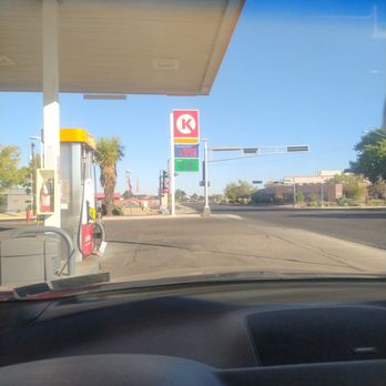 Circle K - a gas station with a gas pump in the foreground - Gas Stations Near Me - Albuquerque, New Mexico