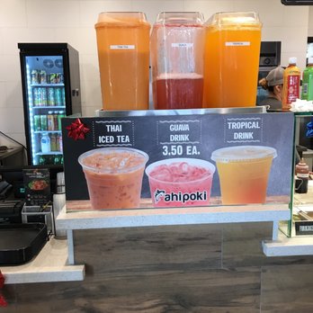 AhiPoki - Outside the norm fountain drink choices! - Seafood Near Me - San Diego, California