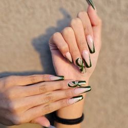 Tiki Nail Spa - I got these today and I am absolutely obsessed with this set. were worth coming to get I would definitely come back again.