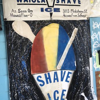 Waiola Shave Ice - Waiola Shave Ice - Ice Cream & Frozen Yogurt Near Me - Honolulu, Hawaii