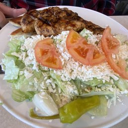 Open Chicken Souvlaki
