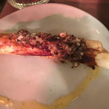 Clown Bar - white asparagus that came with veal cheek - French Near Me - Paris, 75