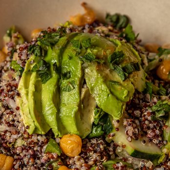 Southern Prohibition Brewing - a bowl of salad with avocado and chickpeas - Breweries Near Me - Hattiesburg, Mississippi Southern Prohibition Brewing - a bowl of salad with avocado and chickpeas - Breweries Near Me - Hattiesburg, Mississippi