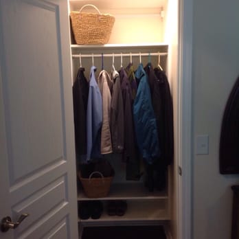 Closet & Storage Concepts - Coat Closet Make Over- After - Interior Design Near Me - Charlotte, North Carolina Closet & Storage Concepts - Coat Closet Make Over- After - Interior Design Near Me - Charlotte, North Carolina