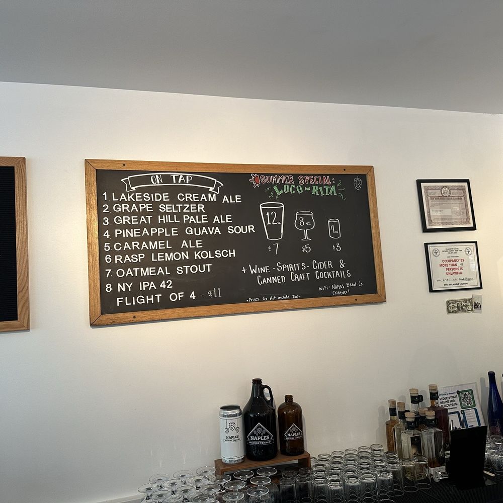 Naples Brewing Company - Breweries Near Me - Naples, New York