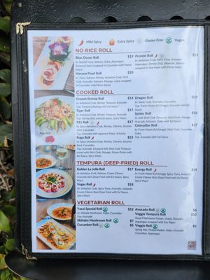 Menu photo 6 Sushi Mori La Jolla, CA