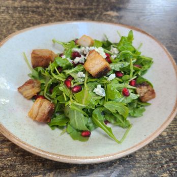 Great Maple San Diego - Crispy Smoked Pork Belly and Blue Salad (4/5) - Breakfast & Brunch Near Me - San Diego, California