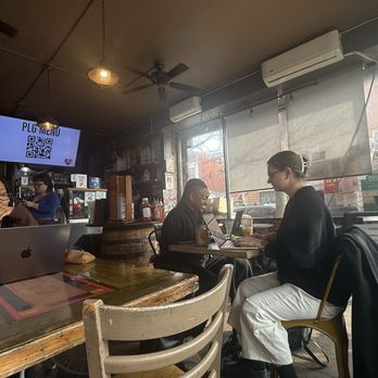PLG Coffee House and Tavern - Seating - Coffee & Tea Near Me - Brooklyn, New York PLG Coffee House and Tavern - Seating - Coffee & Tea Near Me - Brooklyn, New York
