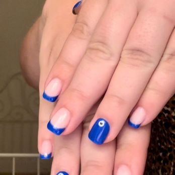 Dior Nails & Spa - Gorgeous Greek inspired nails - Nail Salons Near Me - Roseville, California