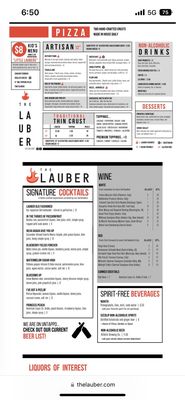 Menu photo 4 The Lauber South Bend, IN Menu photo 4 The Lauber South Bend, IN