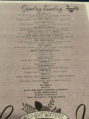 Menu photo 8 Brightwaters Huntington Beach, CA