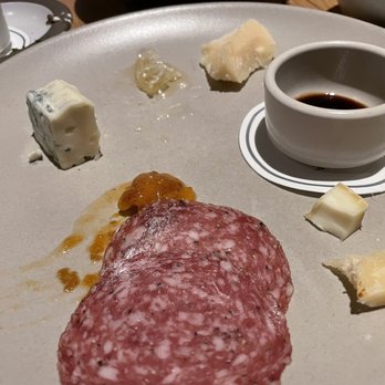 Tavernetta - Left over cheese and salami from the Cicchetti options. - Italian Near Me - Denver, Colorado