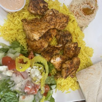 Express Burger & Mediterranean Grill - Chicken Kabob entree - Mediterranean Near Me - Alpharetta, Georgia Express Burger & Mediterranean Grill - Chicken Kabob entree - Mediterranean Near Me - Alpharetta, Georgia