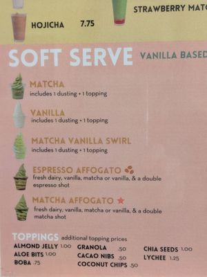Menu photo 2 Junbi Matcha & Tea Mountain View, CA Menu photo 2 Junbi Matcha & Tea Mountain View, CA